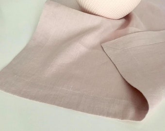 Linen napkins set, Linen napkins, Washed soft linen table napkin.Dusty Rose linen napkin. Natural stonewashed linen napkin set of 2 4 6