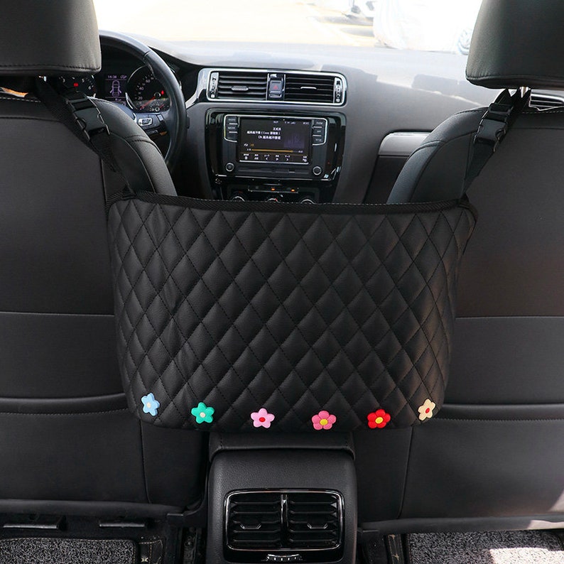 Car Tidy Organizer Car Accessories Handbag Snacks Easy Reach Etsy