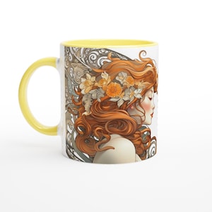 Art Nouveau Beauty Mug