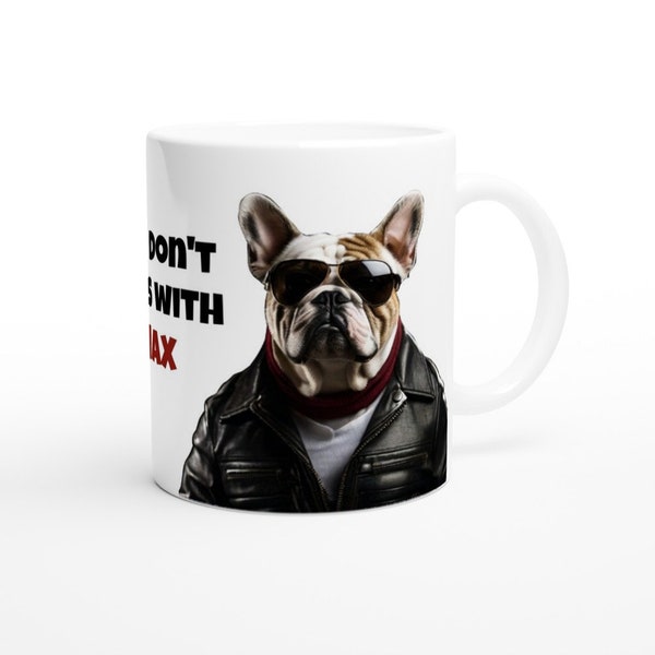 Bulldog Personalized Coffee Mug Funny Fun Gift