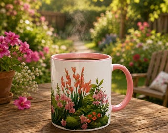 Gardeners Mug, Garden Gift, Gardening & Coffee, Plant Lover mug