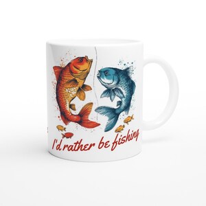 Fishing gear mug, Fisherman Gift, Fishing Lovers, Fishing Gifts for Men