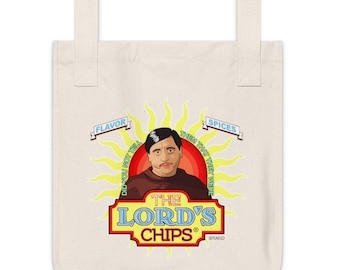 The Lord's Chips — Nacho Libre Movie Quote — Tote Bag