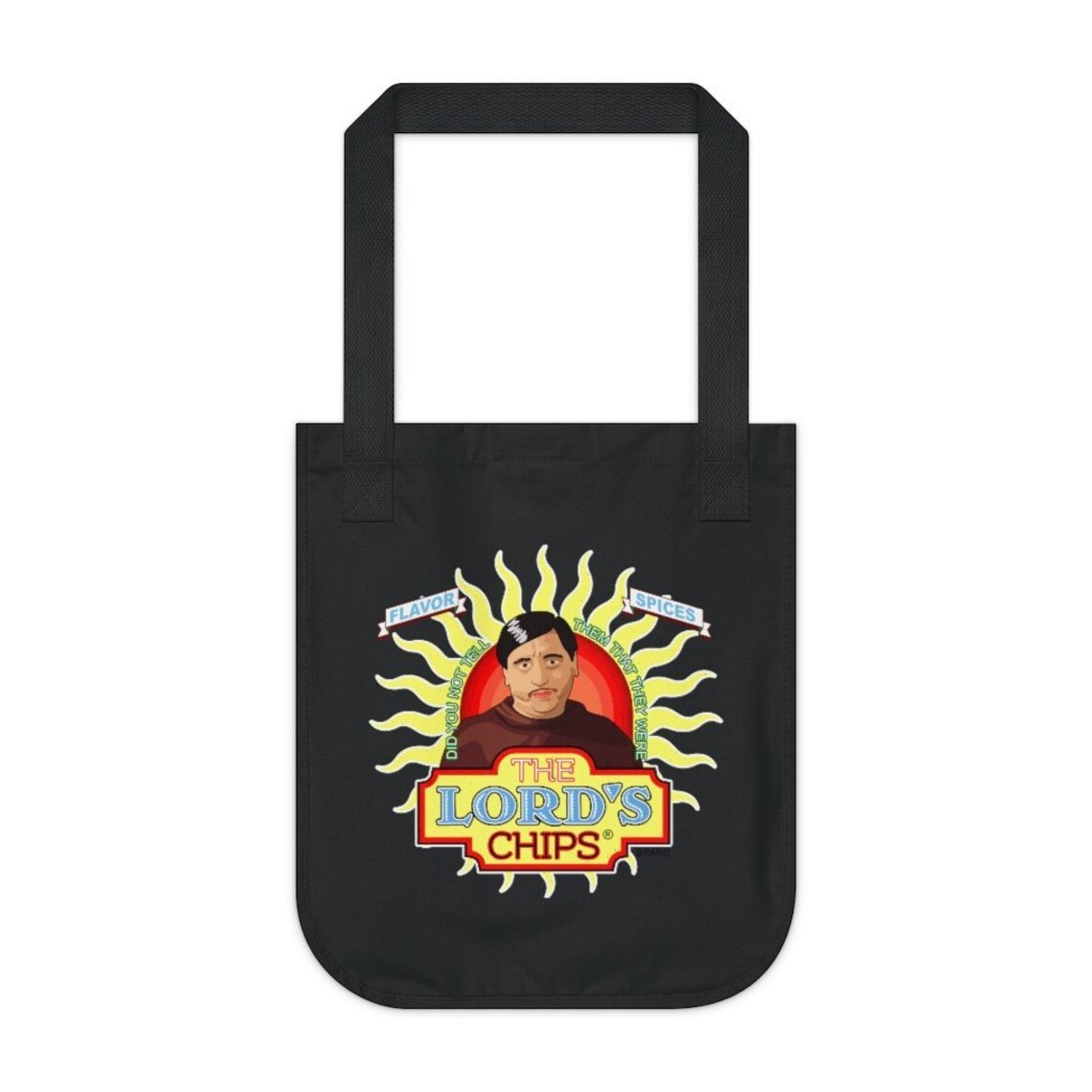 The Lord's Chips Nacho Libre Movie Quote Tote Bag Etsy