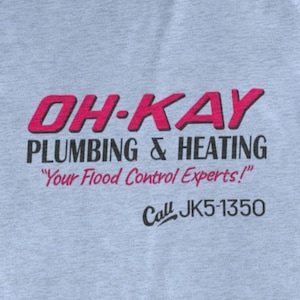 Home Alone T-Shirt – Oh-Kay Plumbing & Heating – The Wet Bandits – Men/Unisex