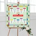 Monopoly Board Game Wedding Table Plan- Seating Plan- Personalised- Printed A1 A2 PDF 