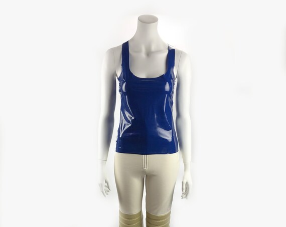 DOLCE & GABBANA - Stretch sleeveless top in Latex - image 3