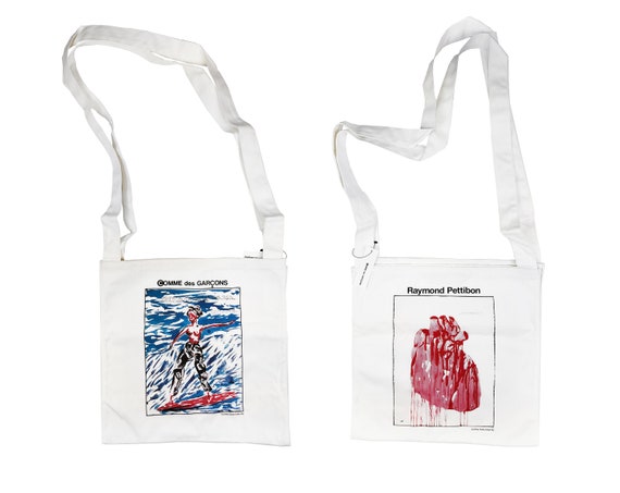COMME DES GARÇONS x Raymond Pettibon — シルクスクリーンプリント 