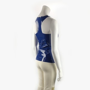 DOLCE & GABBANA Stretch sleeveless top in Latex image 5