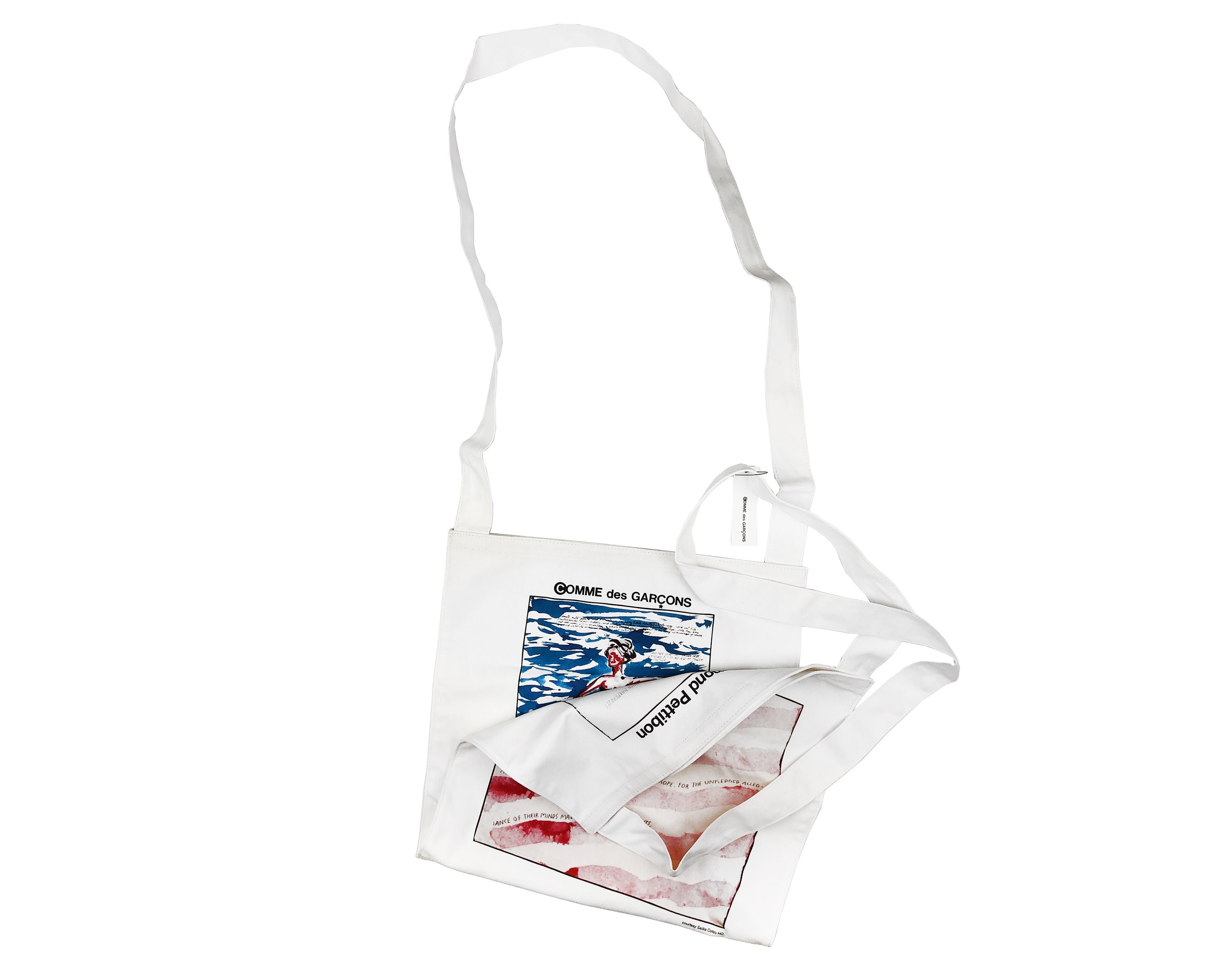 COMME des GARÇONS SHIRT Plastic Tote Bags SS18