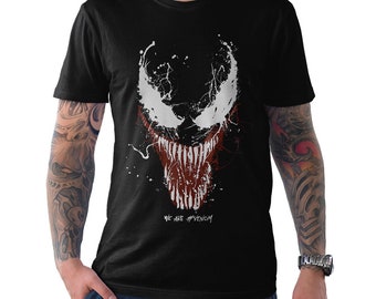 Venom T-Shirt Funny Baby Venom Spiderman Black T-Shirt for Men and Women