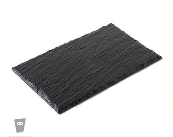 8/Pcs Plastic Slates - 130mm x 90mm Table Decor For Desserts Such As Brownies, Cakes, Jelly Shots Etc