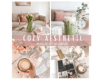 COZY AESTHETIC / Mobile Lightroom Presets