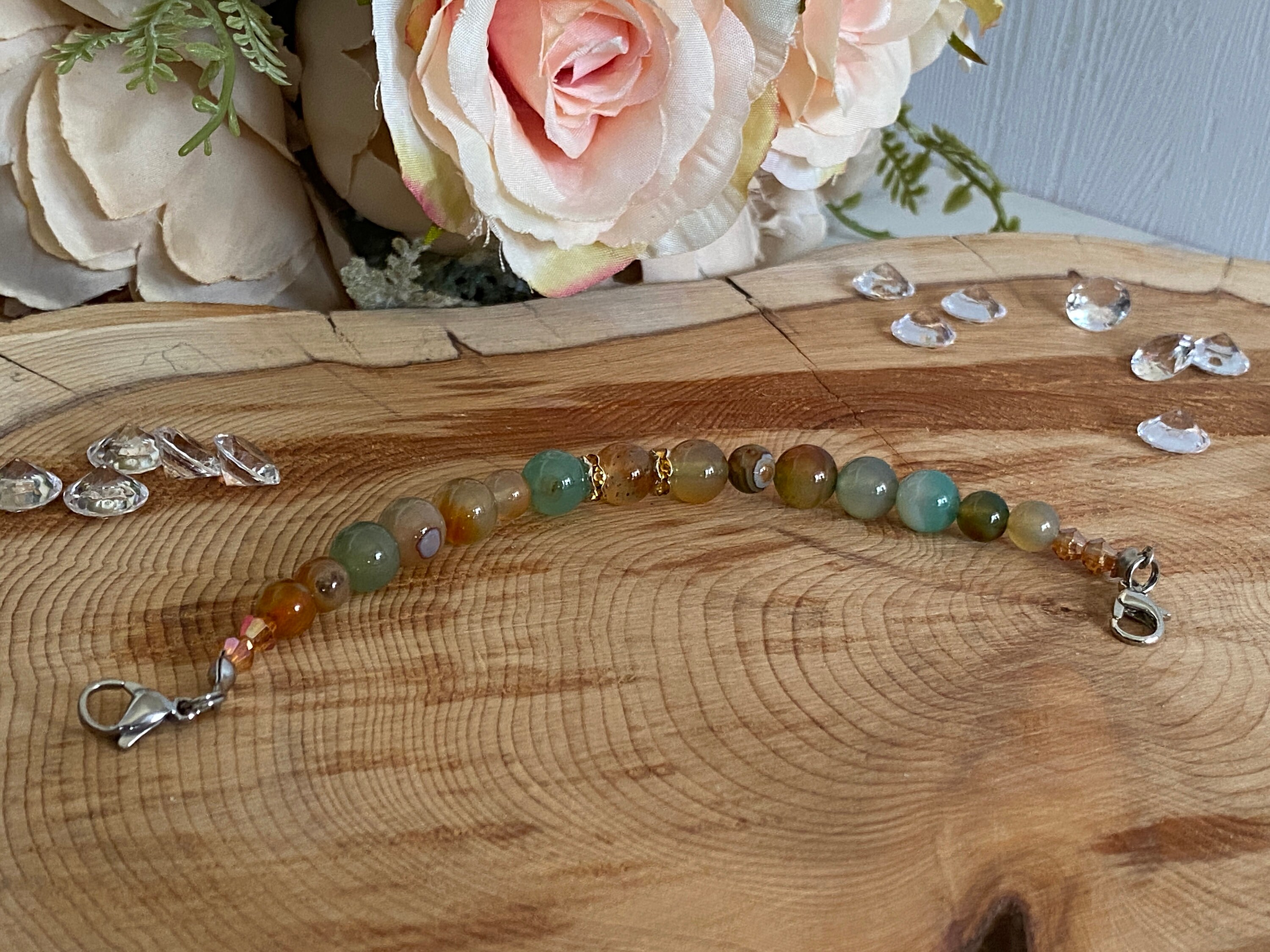 Beaded store medical bracelets