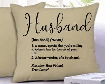 husband pillow case