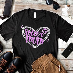 Soccer Mom Shirt, Gameday Shirt, Soccer T-Shirt, Soccer Mom Gift, School Soccer Shirt, Team Shirt, Football Shirt, Supporter Shirt, Game Tee