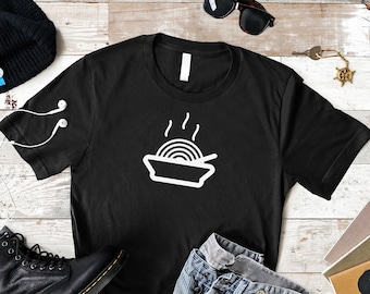 Camiseta de ramen: sopa de fideos japonesa, camiseta gourmet