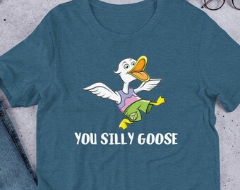 T-shirt Silly Goose : cadeau amusant pour les amateurs de canards