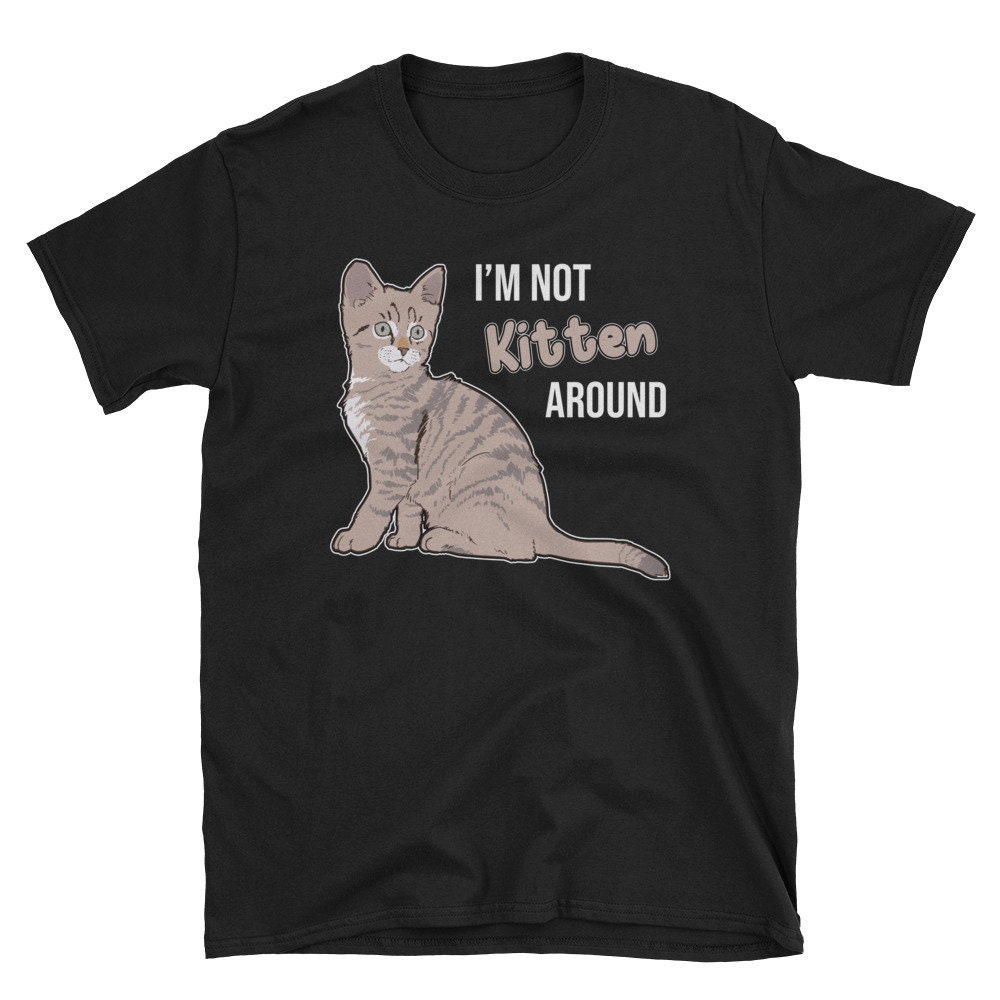 Funny Cat T-shirt, Funny Cat Shirt, Cat Pun Tshirt, Cat Mom Shirt, Cat ...