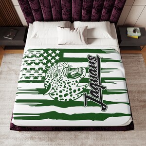 Jags Sherpa Blanket, Two Colors