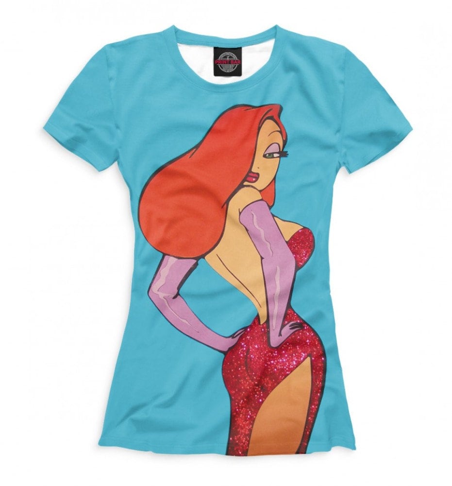 Jessica Rabbit TShirt Who Framed Roger Rabbit Tee Men's Etsy