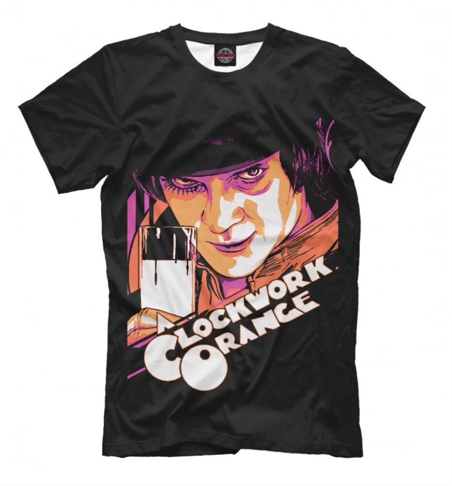 A Clockwork Orange Art Tshirt Premium Graphic Tee All Sizes Etsy