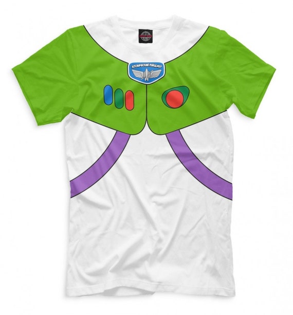 Toy Story Buzz Lightyear Costume Suit T Shirt Premium Etsy