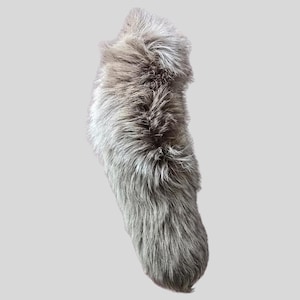 Authentic Fox Tail Legitimate Fox Fur Keyring Accessory Tassel For Fashion (6) -38/45cm