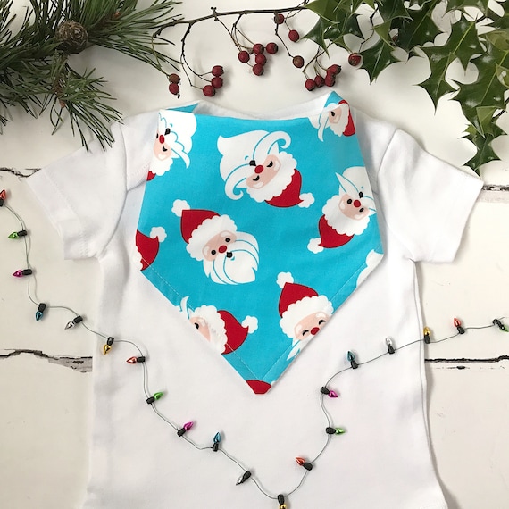 christmas dribble bibs