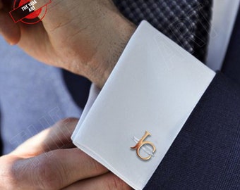 Benutzerdefinierte Manschettenknöpfe, Groomsmen's Manschettenknöpfe, Hochzeit Manschettenknöpfe Geschenke-Initialen Manschettenknöpfe, Jahrestagsgeschenke, Weihnachtsgeschenk für Papa