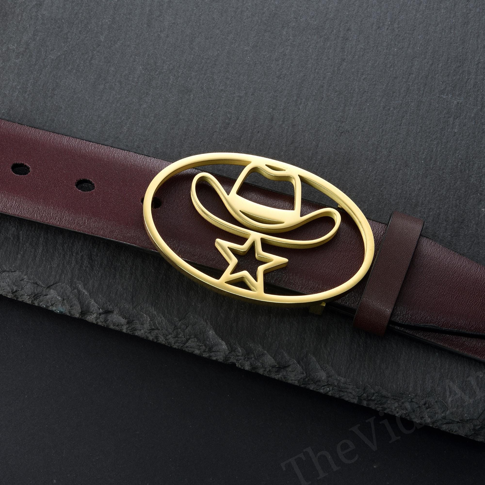 Custom Belt Buckle With Any Logo or Design, Personalized Cowboy Buckle ...