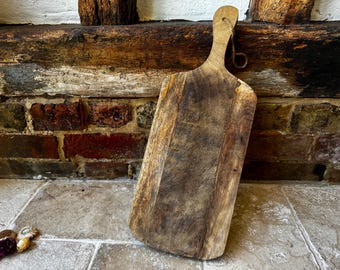 アンティーク ヴィンテージ フランスパン用またはまな板用カッティング