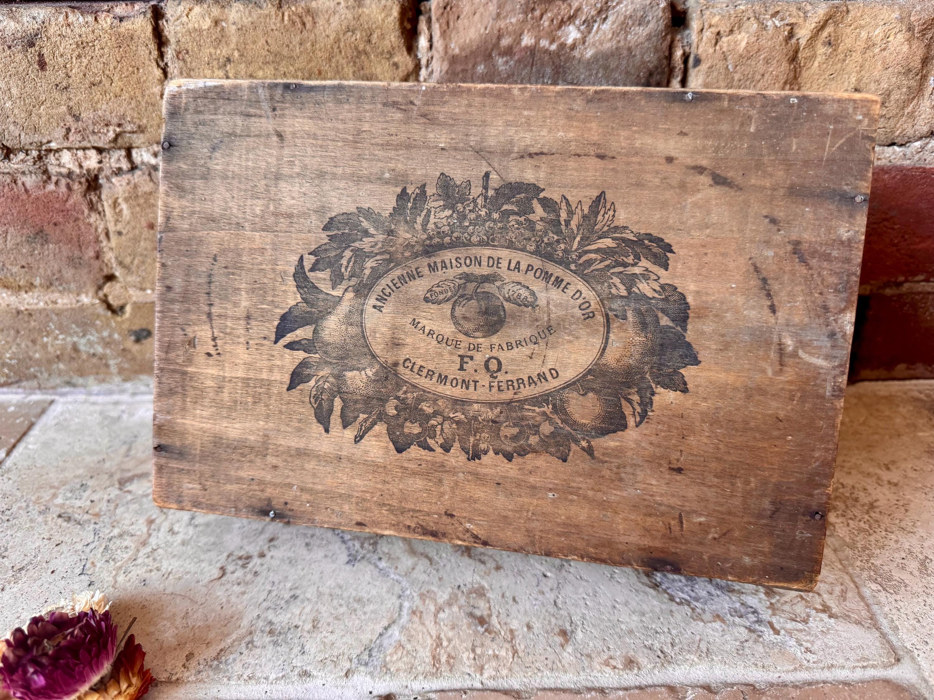 Antique wooden chocolate box - Etsy 日本