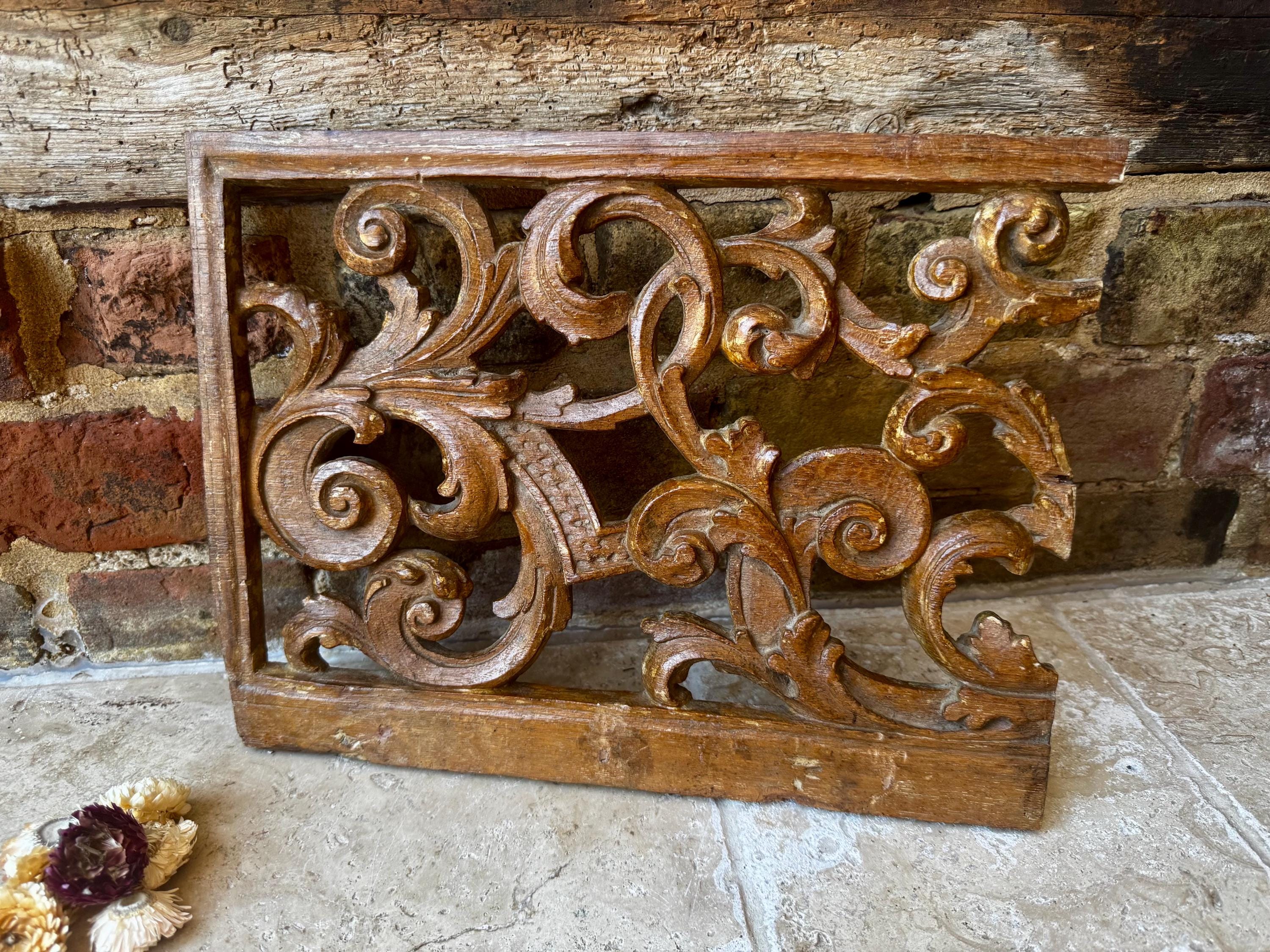 Antique French Carved Wood Panels - Etsy
