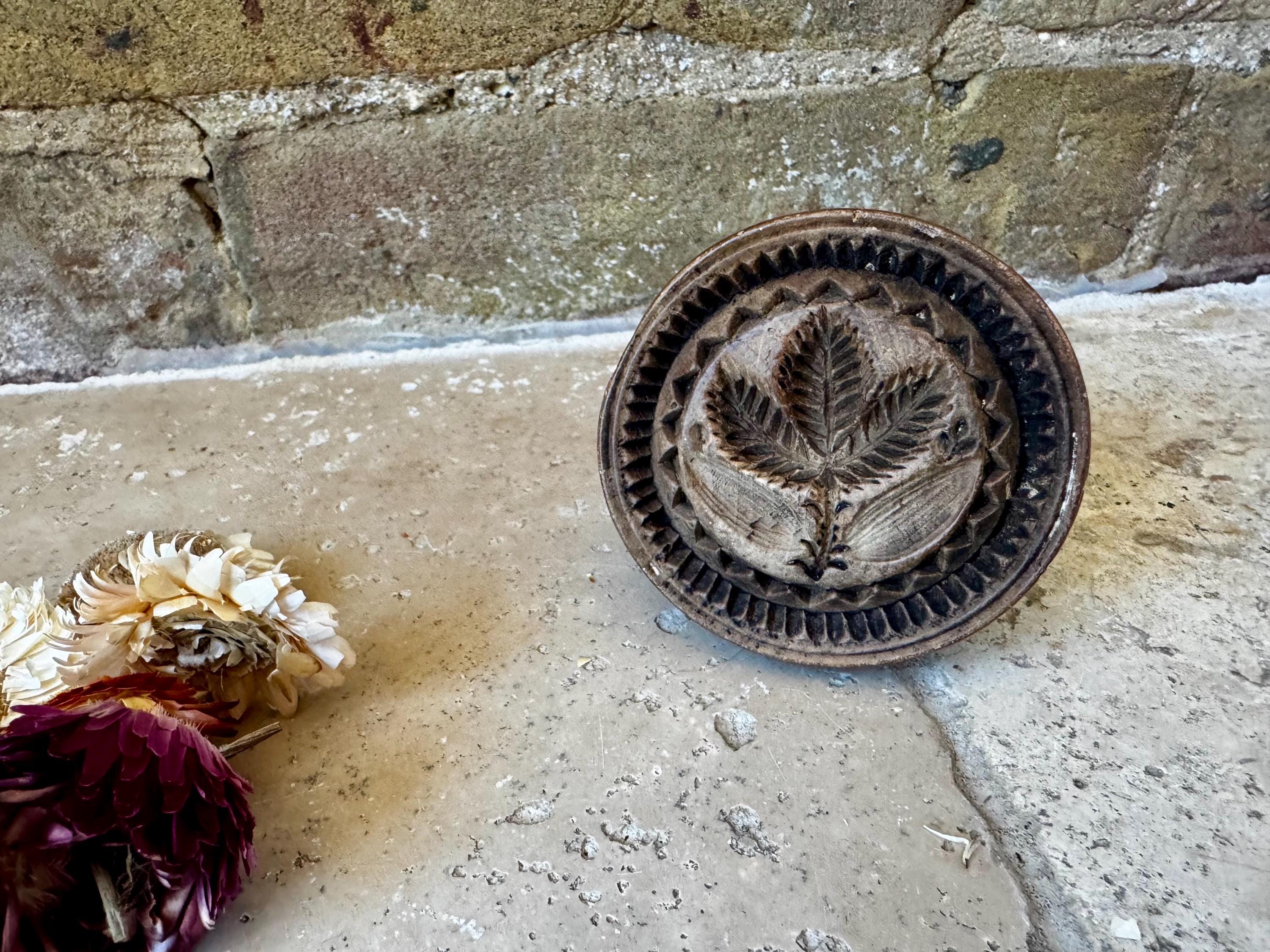 Wooden Butter Mold Flowers - Etsy