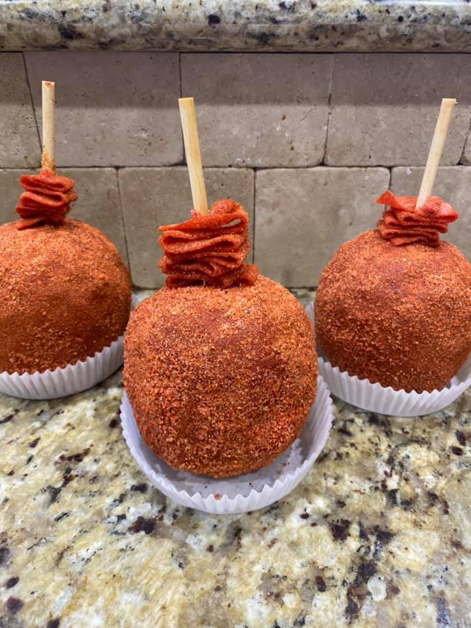 Chamoy Gourmet Apples Etsy