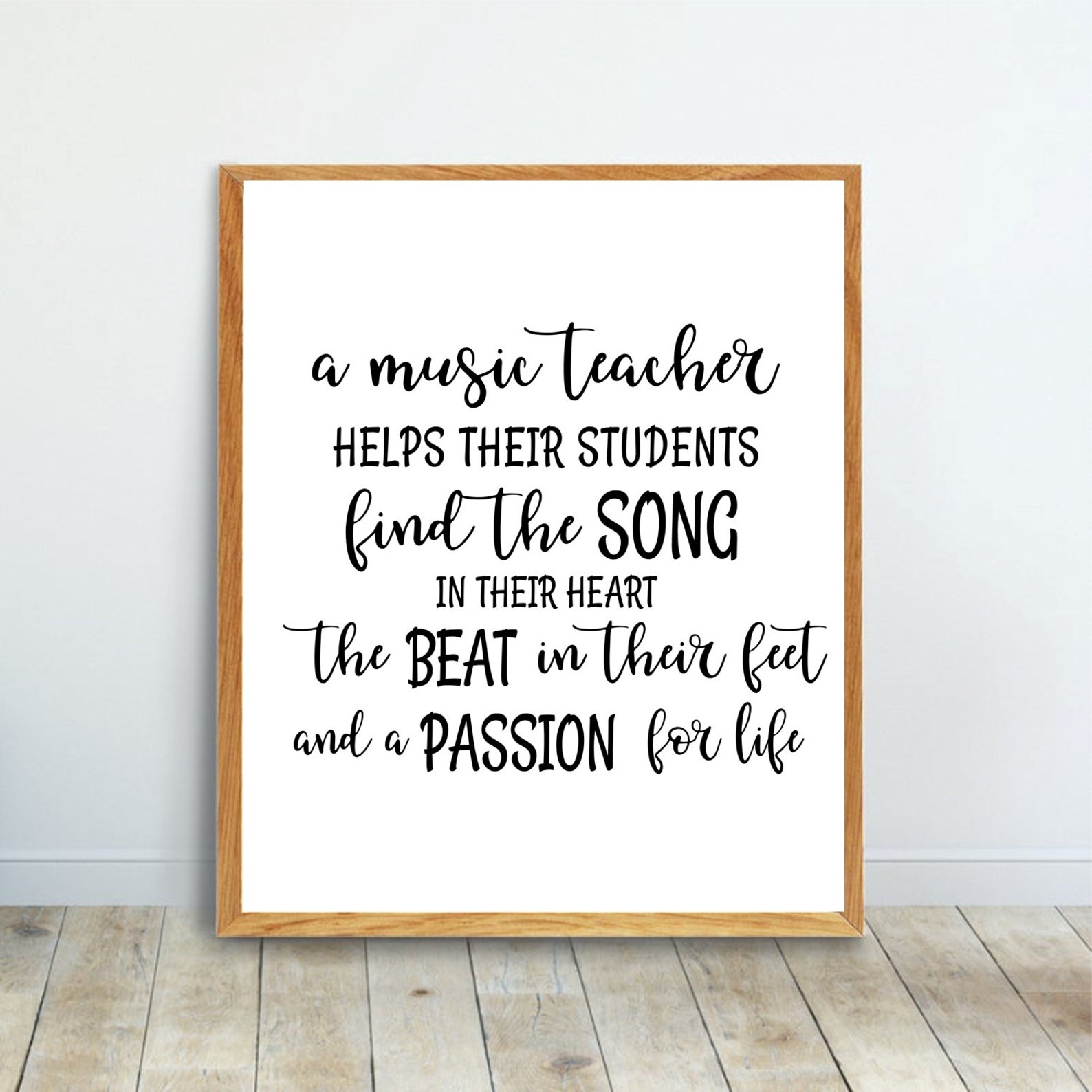 Music Teacher Gift A Music Teacher Helps Their Students Etsy