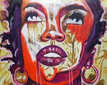 Lauren Hill Painting Etsy