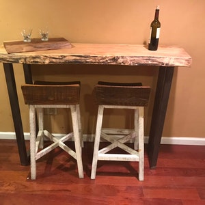 Live edge bar | Etsy
