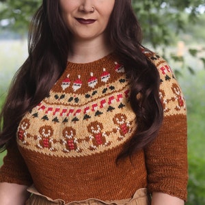 Sleigh Queen Sweater Pattern