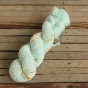 Spring Egg-Hand Dyed Yarn, Speckled Yarn, Superwash Merino, Non Superwash Merino