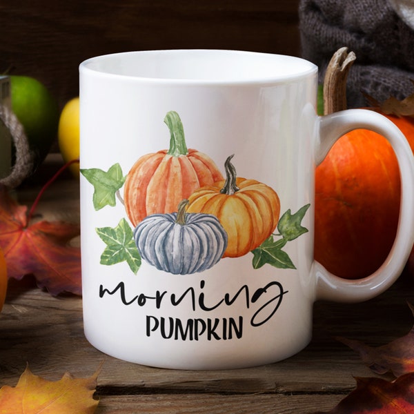 Good Morning Pumpkin Mug, Morning Pumpkin Mug, Fall Coffee Mug, Pumpkin Fall Mug, Good Morning Pumpkin Campfire Mug, Coffee Mug