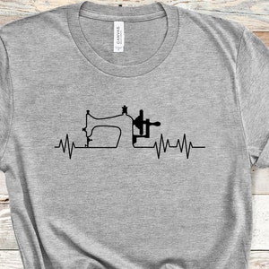 Sewing Machine T-Shirt Shirt Tee,  Sewing Lover Shirt, Sewing Tshirt, Fashion Designer Shirt, Quilters Shirt, Quilting Shirt, Graphics Tee