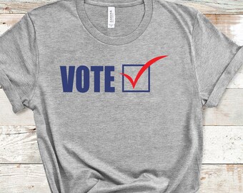 Vote Shirt: Unisex Cotton Election Tee