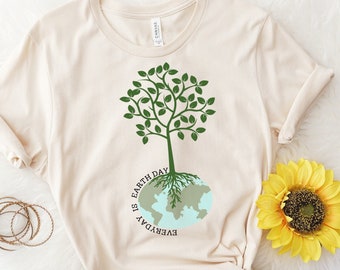 Camiseta unisex para el Día de la Tierra: Concientización sobre el cambio climático