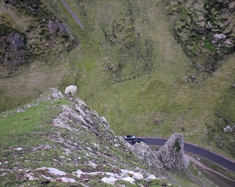 Winnats pass DIGITAL PRINT, hill photography, printable wall art, English landscape, photography print nature, digital download, photo decor