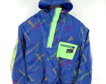 【vintage】70s ajak euro anorak FJELLVETT Vintage Fjällräven Hooded Mountain Anorak Raincoat Jacket