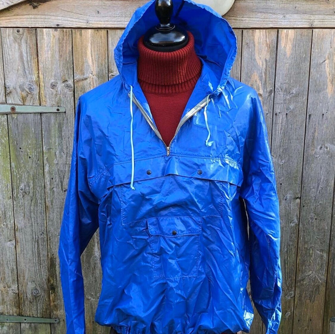 Vintage rainmac pac a mac rain coat smock pull over Scooter | Etsy