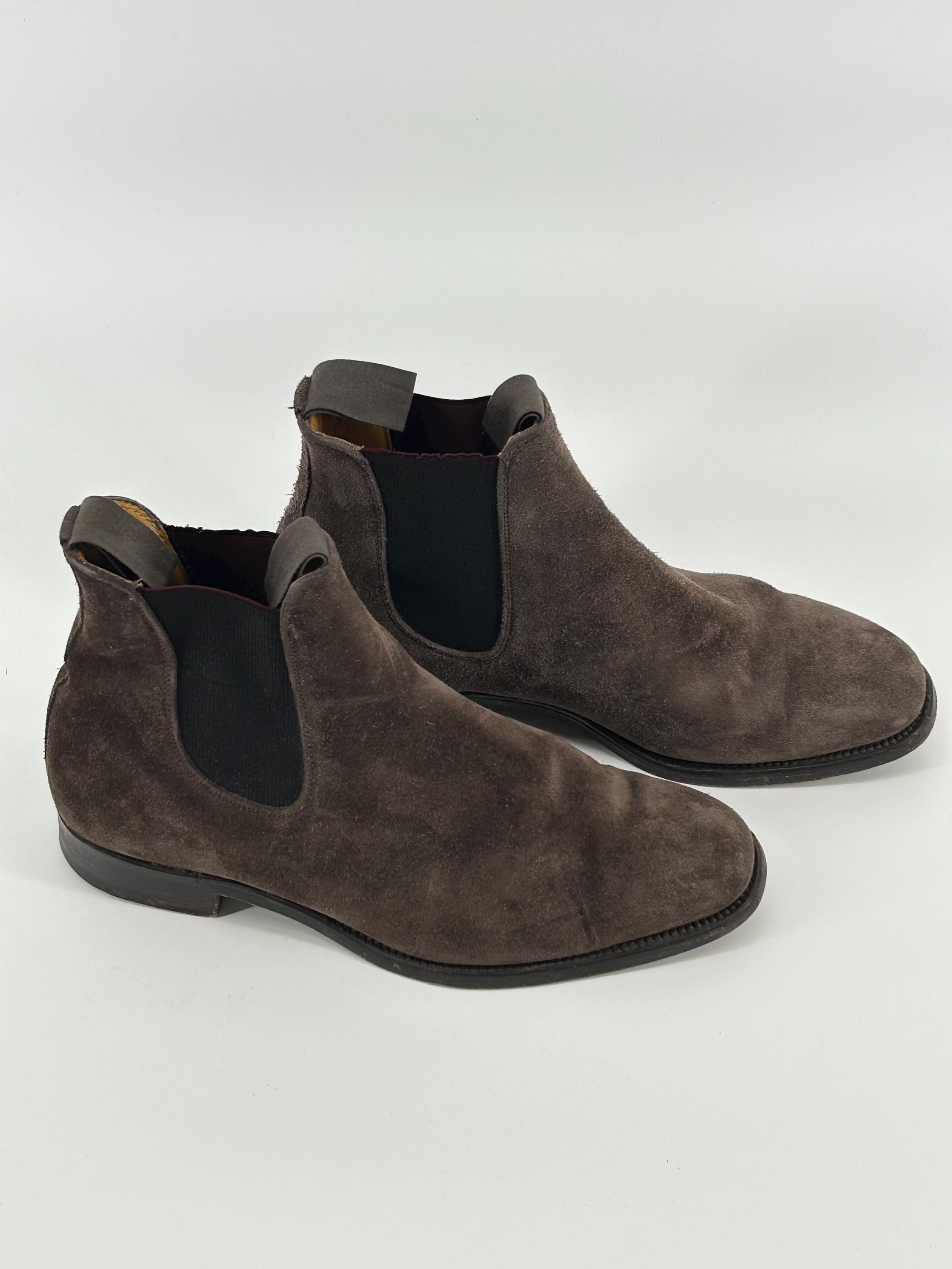 Sole 1980s Slip on Chelsea Boot