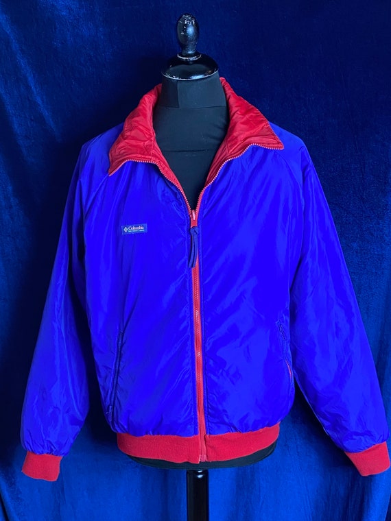 1980-90s columbia thinsulate jacket reversible 2 … - image 2